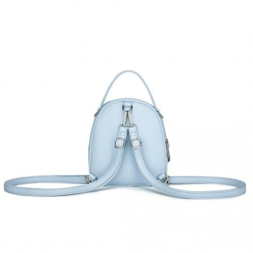 Miss Lulu Convertible Mini Backpack for Women - PU Leather 3-in-1 Small Handbag, Crossbody Bag & Shoulder Backpack