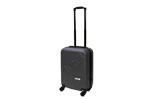 JCB - Lightweight Hard Shell Suitcase Set - Includes 20", 24" & 28" Cases - 360 Degree Spinner Wheels - ABS Polycarbonate Hard Shell - Luggage Bags for Travel - Grey