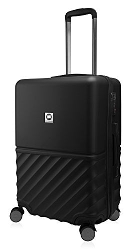 Hauptstadtkoffer Boxi - Set of 3 Hard-Side Luggages Trolley Hardside Hard Shell Suitcase Expandable, TSA, (S, M & L), Black