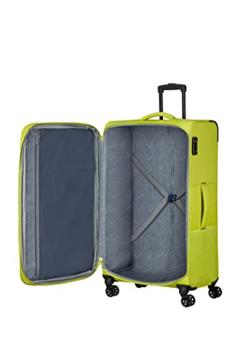 American Tourister Sun Break Suitcase Set 3 Pieces Standard Size, Luggage Suitcase Set, Lime