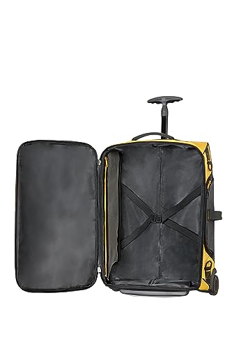 Samsonite Paradiver Light - Travel Duffle/Backpack with 2 Wheels S, 55 cm, 51 L, Yellow