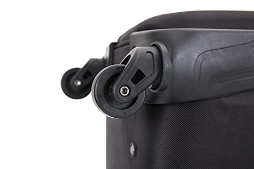 FLYMAX 24" Medium Super Lightweight 4 Wheel Suitcase Luggage Expandable with Wheels