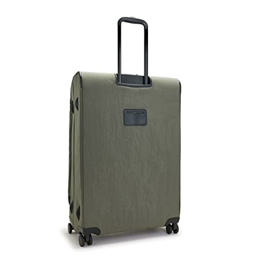 Kipling New YOURI Spin L, Large Expandable Spinner, 76cm, 100 L, Green Moss
