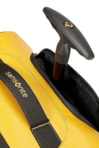 Samsonite Paradiver Light - Travel Duffle/Backpack with 2 Wheels S, 55 cm, 51 L, Yellow