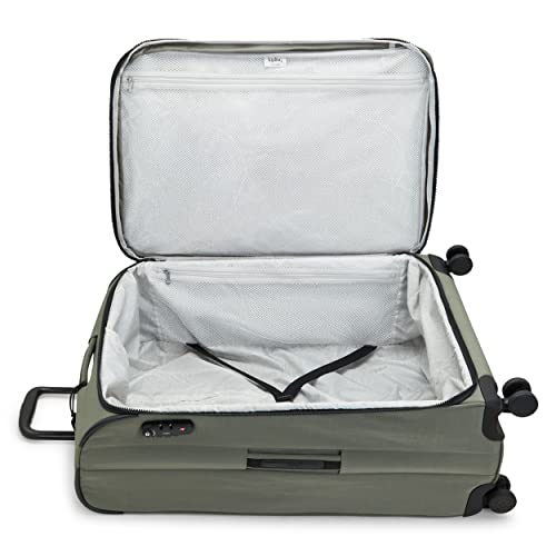 Kipling New YOURI Spin L, Large Expandable Spinner, 76cm, 100 L, Green Moss