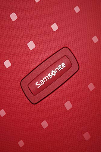 Samsonite S'Cure - Spinner S Hand Luggage, 55 cm, 34 L, Red (Crimson Red)