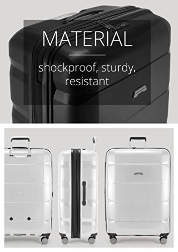 Hauptstadtkoffer Luggage- Suitcase, Großer Koffer, Schwarz