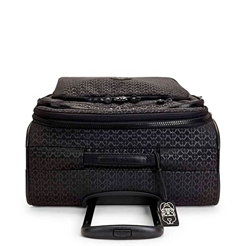 Kipling New YOURI Spin M, Medium Expandable Spinner, 68cm, 70 L, Signature Emb