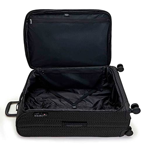 Kipling New YOURI Spin L, Large Expandable Spinner, 76cm, 100 L, Signature Emb
