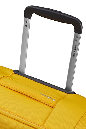 Samsonite Citybeat - Spinner S (Length: 40 cm), Cabin Luggage, 55 cm, 42 L, Yellow (Golden Yellow), Yellow (Golden Yellow), Spinner S (55 cm - 42 L), Hand Luggage