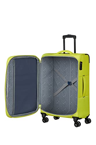 American Tourister Sun Break Suitcase Set 3 Pieces Standard Size, Luggage Suitcase Set, Lime