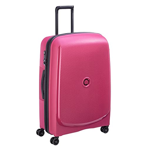 DELSEY PARIS - BELMONT PLUS - Large Rigid Suitcase - 76x52x32 cm - 102 liters - L - Raspberry
