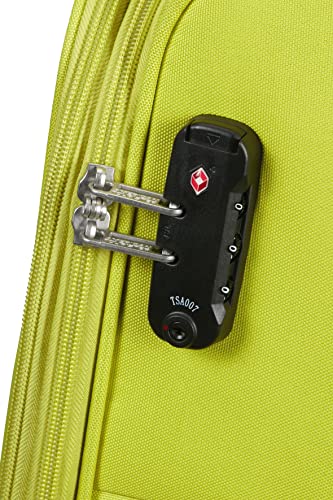 American Tourister Sun Break Suitcase Set 3 Pieces Standard Size, Luggage Suitcase Set, Lime