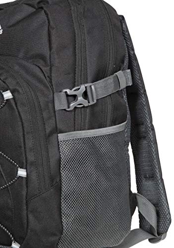 Trespass Albus Backpack/ Rucksack - Black, 30 Litres