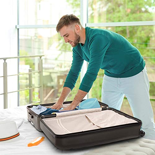 Aerolite Large Lightweight ABS Hard Shell Travel Hold Check in Luggage Spinner Suitcase with 4 Wheels, 29"