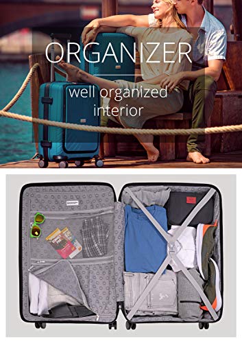 Hauptstadtkoffer Luggage- Suitcase, Koffer 66 cm, Dunkelgrün