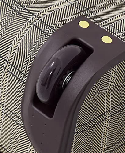 LONDON FOG Brentwood Ii 15" 2-Wheel Under The Seat Bag, Cappuccino, Carry-On 15-Inch, Brentwood Ii 15" 2-Wheel Under The Seat Bag