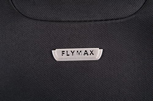 FLYMAX 24" Medium Super Lightweight 4 Wheel Suitcase Luggage Expandable with Wheels