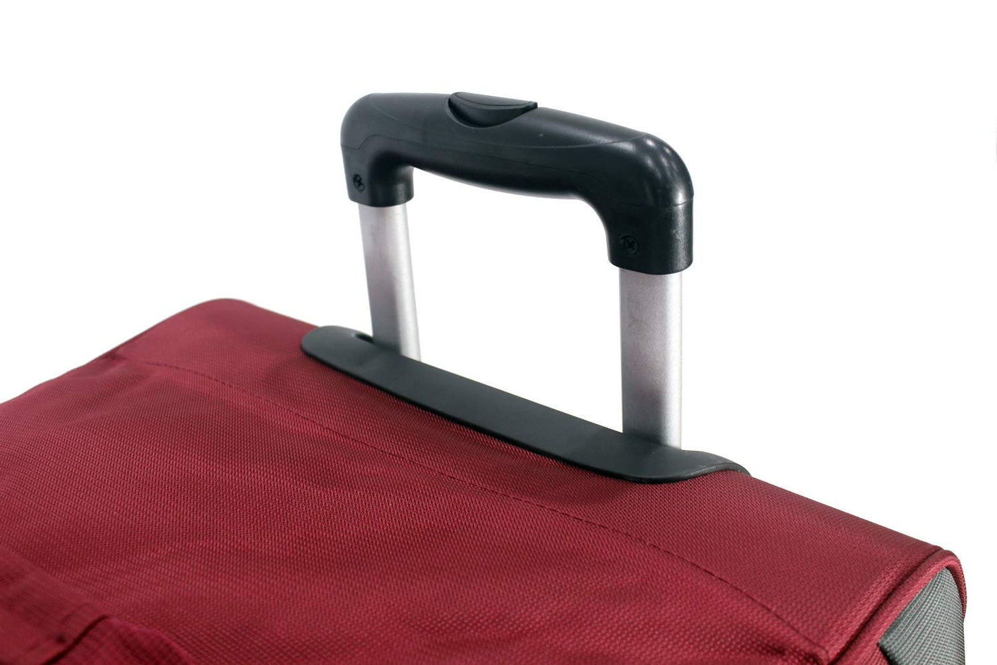 Lightweight Luggage Wheeled Trolley Holdall Suitcase Duffle Bag Rolling Hold Travel Bag AR306 (Large - 32" (H82xW42xD40 cm), Black)