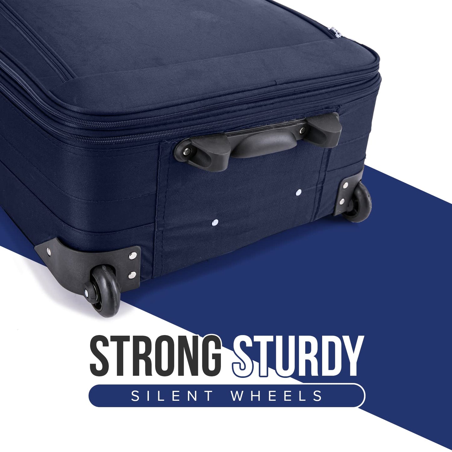 FLYMAX 32" Extra Large Suitcase Lightweight Luggage Expandable Hold Check in Travel Bag on Wheels