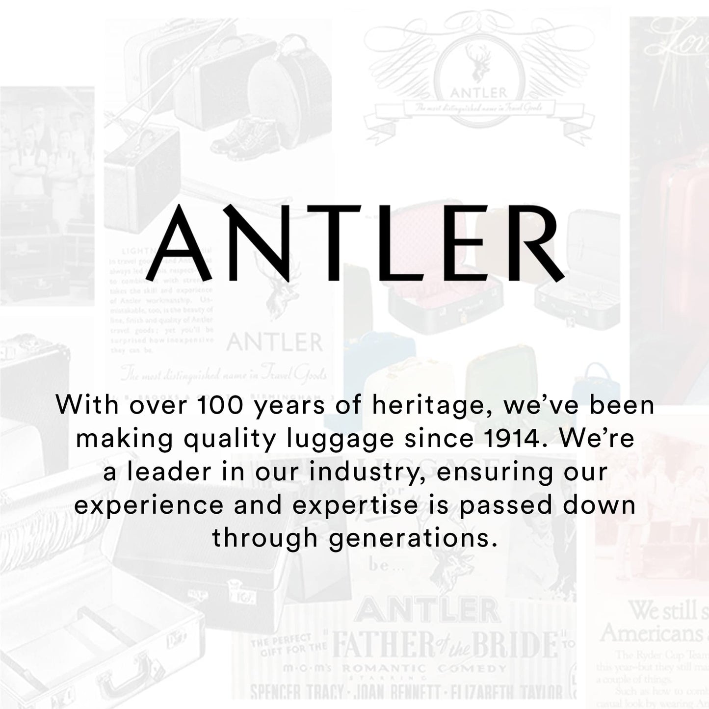 ANTLER - Cabin Suitcase - Clifton Luggage - Size Cabin, Mineral - 20x40x55, Lightweight Suitcase for Travel & Holidays - Spinner Carry On Suitcase with 4 Wheels & Twist Grip Handle -TSA Approved Locks