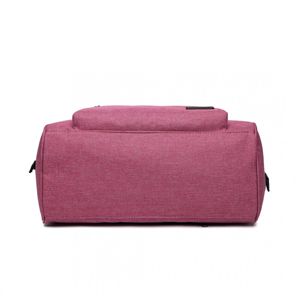 Kono Maternity Baby Changing Bag Shoulder Travel Bag - Pink