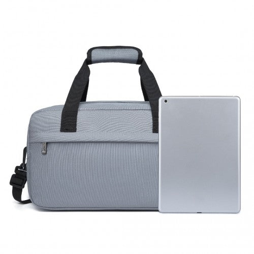 Kono Multi Purpose Men's Shoulder Bag - Light Grey