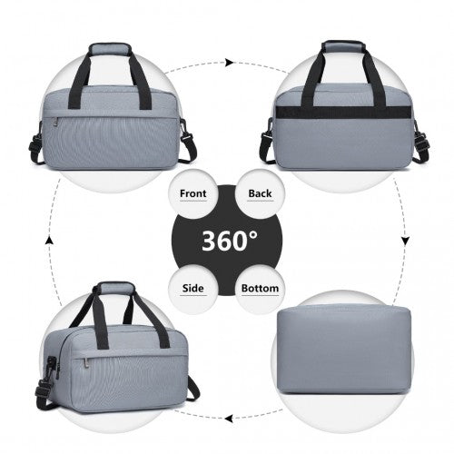 Kono Multi Purpose Men's Shoulder Bag - Light Grey