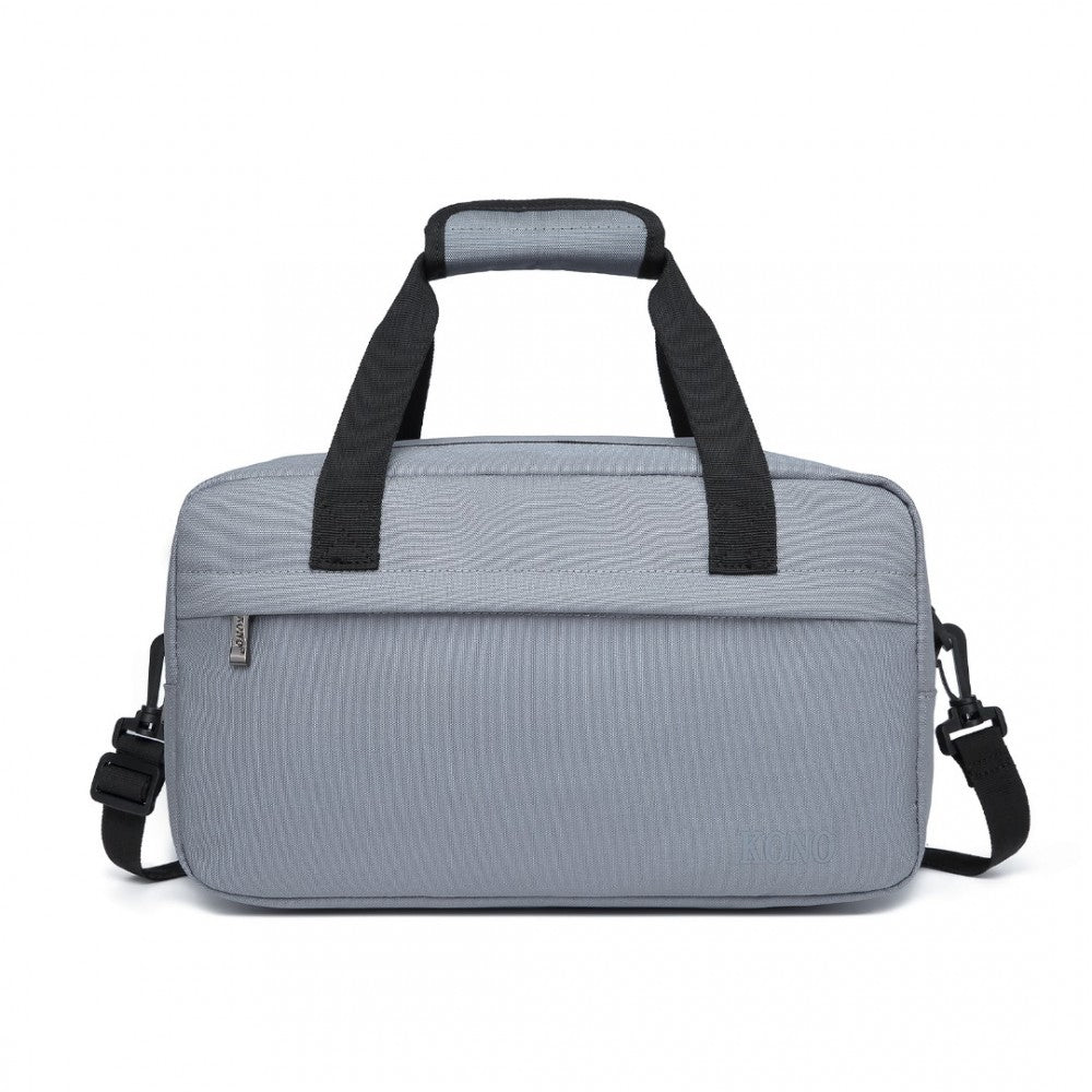 Kono Multi Purpose Men's Shoulder Bag - Light Grey
