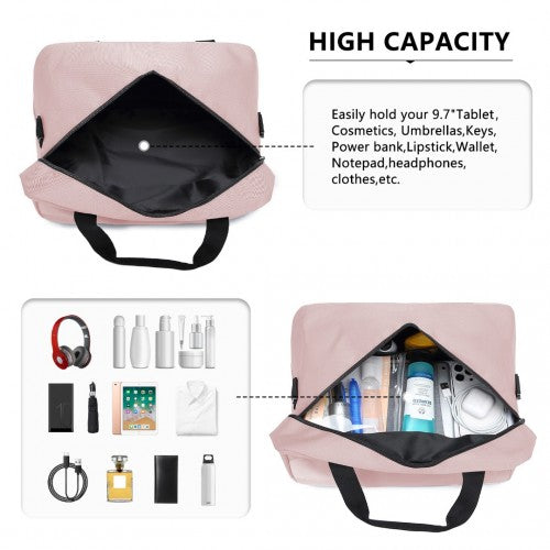 Kono Multi Purpose Men's Shoulder Bag - Pink