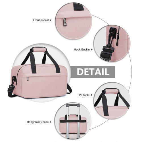 Kono Multi Purpose Men's Shoulder Bag - Pink