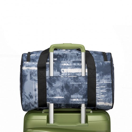 Kono Structured Travel Duffle Bag - Cloudy Blue