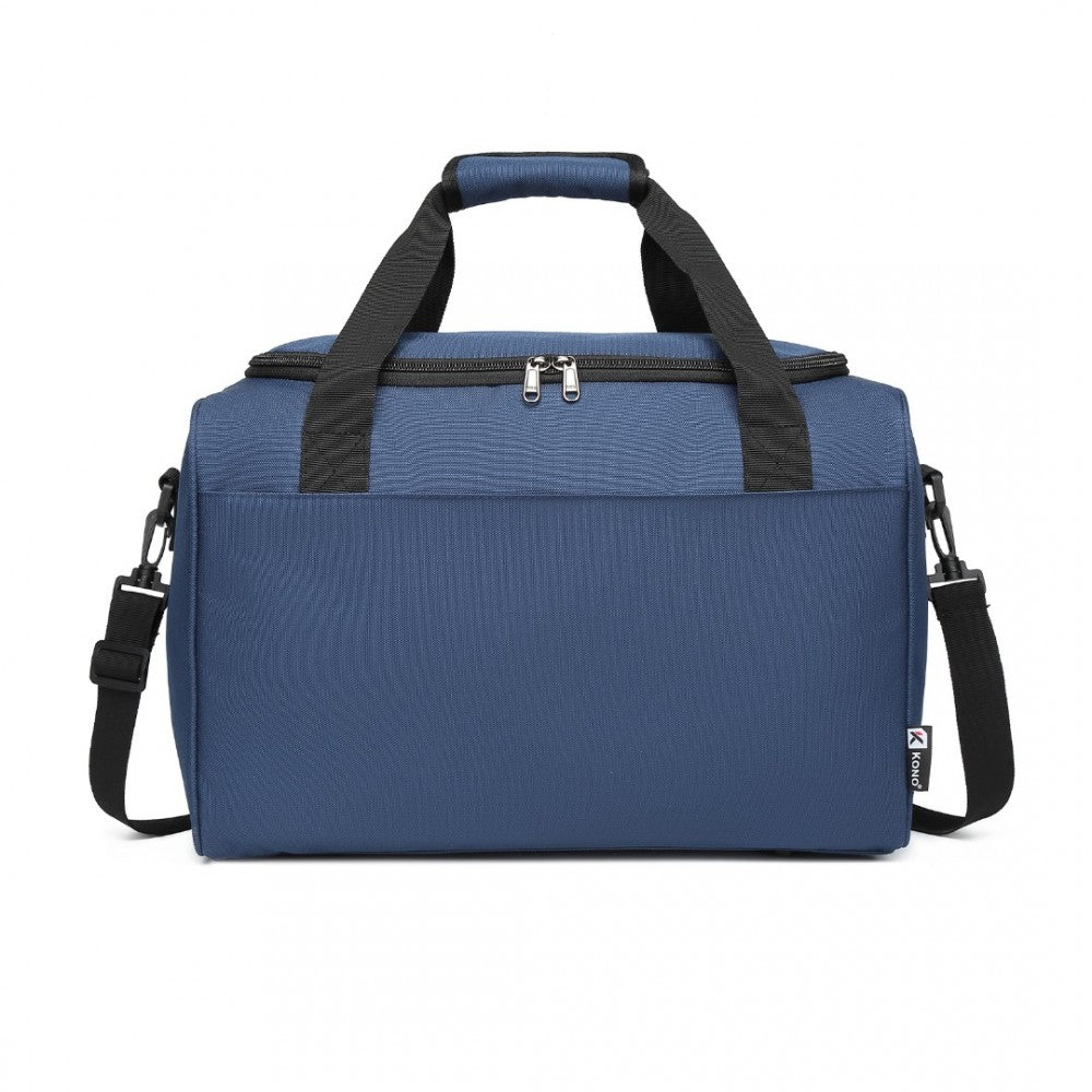Kono Structured Travel Duffle Bag - Navy