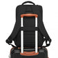 Kono 20L Cabin Backpack with Red Trim for 15.6” Laptop – Water-Resistant Travel Daypack with Luggage Strap