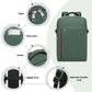 Kono 20L Cabin Backpack with Red Trim for 15.6” Laptop – Water-Resistant Travel Daypack with Luggage Strap