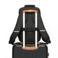 Kono Multi-purpose Business Carry-On Backpack–Fits 15.6" Laptop, Ideal for Work, Travel & Daily Commute - Black