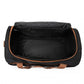 Kono Spacious Travel Storage Bag Handbag - Black And Brown