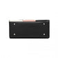 Miss Lulu PU Leather Three-Tone Stitched Shoulder Handbag - Stylish Daily Bag with Adjustable Strap