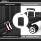 Kono 28 Inch ABS Lightweight Compact Hard Shell Travel Luggage For Extended Journeys - Black