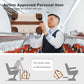 Kono Abs 4 Wheel Suitcase Set with Vanity Case, Weekend Bag and Toiletry Bag - Beige/Brown