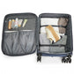 British Traveller 28 Inch Lightweight Soft Shell Expandable Suitcase With TSA Lock - Navy