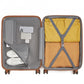 Kono 3-Piece Expandable Luggage Set 20"/24"/28" Durable Hard Shell ABS+PC Suitcases with TSA Lock for Secure Travel
