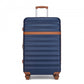 Kono 28 Inch Expandable Lightweight Hard Shell ABS+PC Check-In Suitcase with TSA Lock Ideal for Extended Trips and Secure Travel
