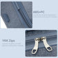 Kono 20 Inch Cabin Size Minimalist Hard Shell ABS+PC Carry-On Suitcase with TSA Lock 360 Spinner Wheels - Denim Blue