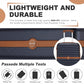 Kono ABS+PC 28-Inch Striped Design with Colour-Block Details Large Checked Luggage for Longer Travels