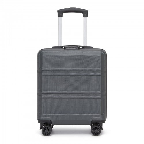 Kono 16 Inch ABS Hard Shell Under-Seat Cabin Suitcase with Spinner Wheels