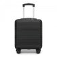 Kono 16 Inch ABS Hard Shell Under-Seat Cabin Suitcase with Spinner Wheels