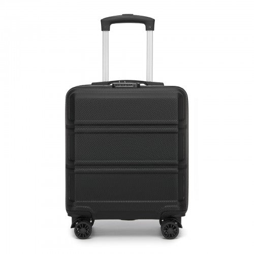 Kono 16 Inch ABS Hard Shell Under-Seat Cabin Suitcase with Spinner Wheels
