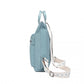 Miss Lulu Signature Style Backpack With Unique Details - Blue