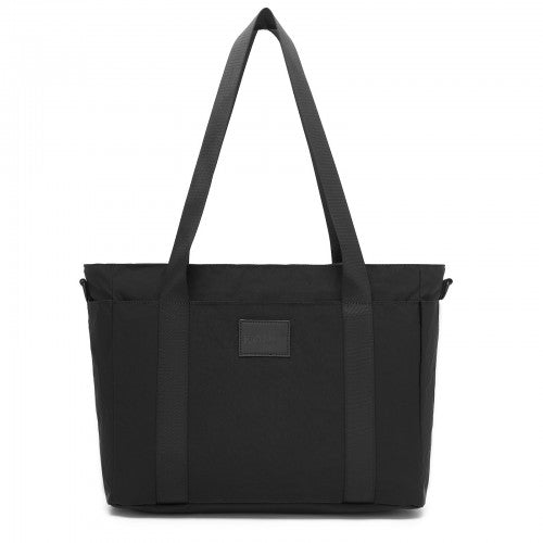 Kono Comfortable and Easy-Carry Large-Capacity Travel Tote with Laptop Sleeve, Trolley Sleeve and Crossbody Strap